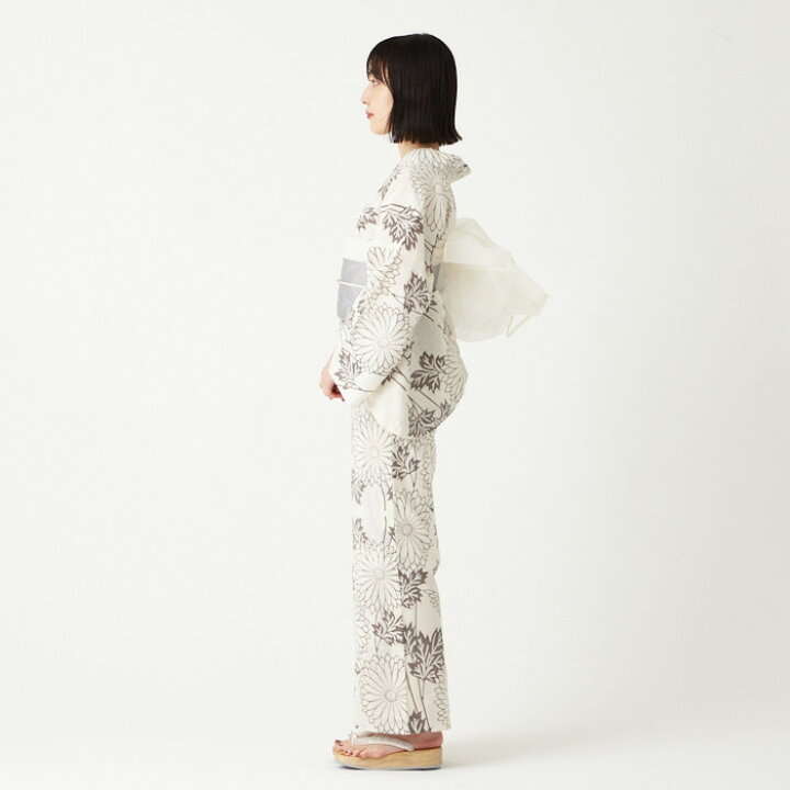 楽天市場】浴衣単品「 注染 菊 」公式 ふりふ 浴衣 そしてゆめ ゆかた 