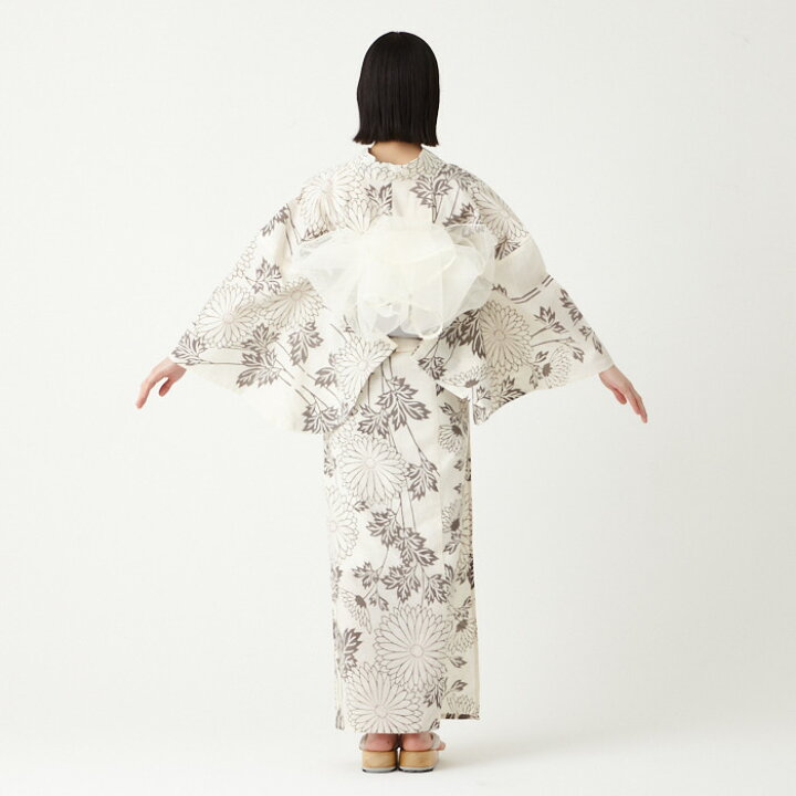 楽天市場】浴衣単品「 注染 菊 」公式 ふりふ 浴衣 そしてゆめ ゆかた 