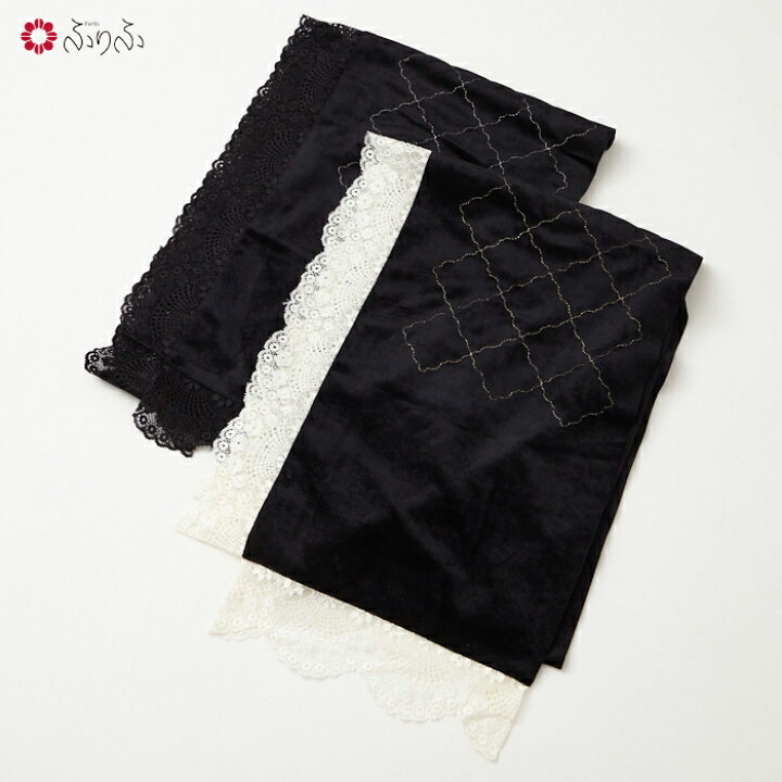 楽天市場】ベロア刺繍レース帯揚げpart2公式 ふりふ 帯あげ お太鼓  