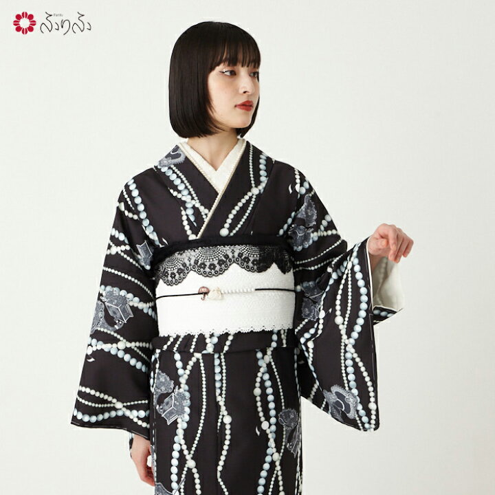 楽天市場】【セール20%オフ】小紋単品「 レディ・パール 