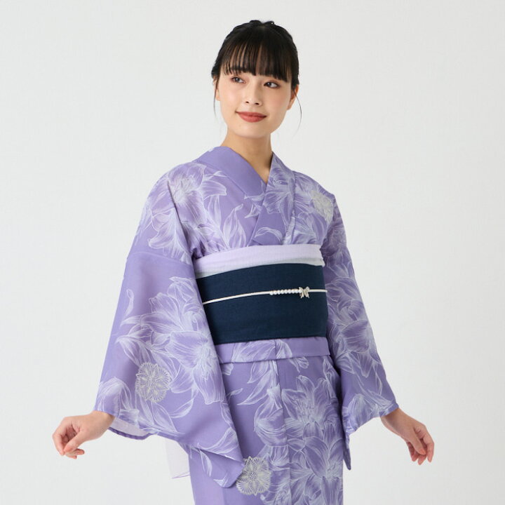 楽天市場】浴衣単品「 カサブランカ浴衣 」公式 ふりふ 日本製 ゆかた 