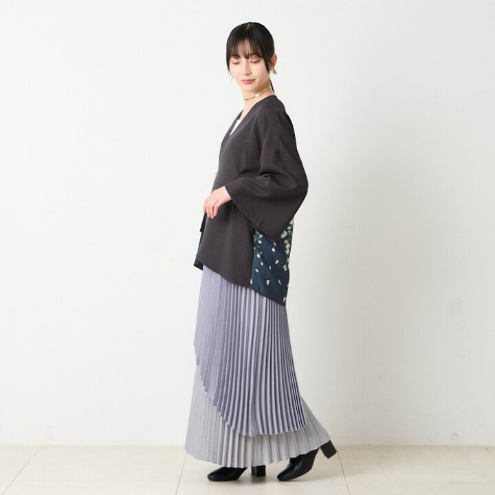 楽天市場】しだれ桜 羽織風ブラウス公式 ふりふ カジュアル ブラウス 