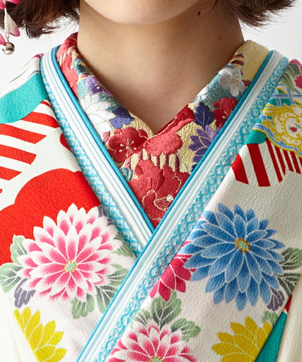 楽天市場】刺繍半衿「シークラブ」公式 ふりふ ふりふオリジナル 半衿  