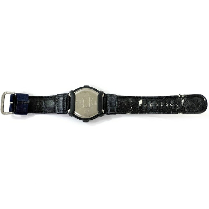 新色追加して再販 メンズアンティーク腕時計 総柄 クォーツ シルバー×ブラック ⑧