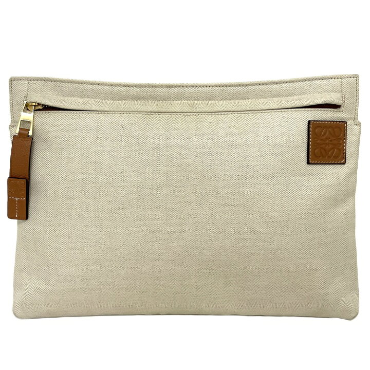 LOEWE ロエベ ばけれ クラッチバッグ ベージュ セカンドバッグ スウェード