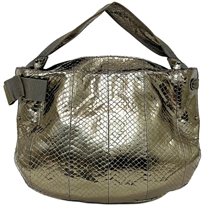 楽天市場】【送料無料】 フェラガモ ワンショルダー バッグ ゴールド 