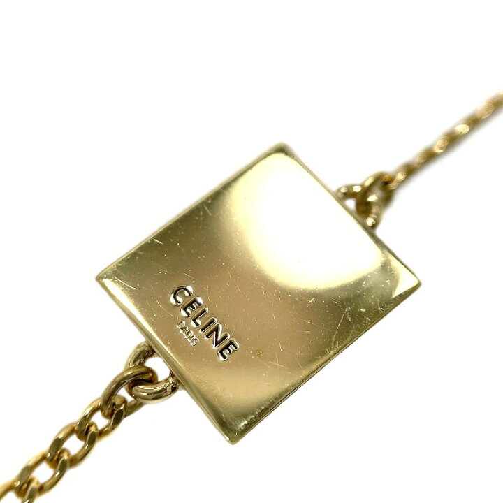 楽天市場】【送料無料】 セリーヌ ブレスレット ゴールド 46B0P6BRA 