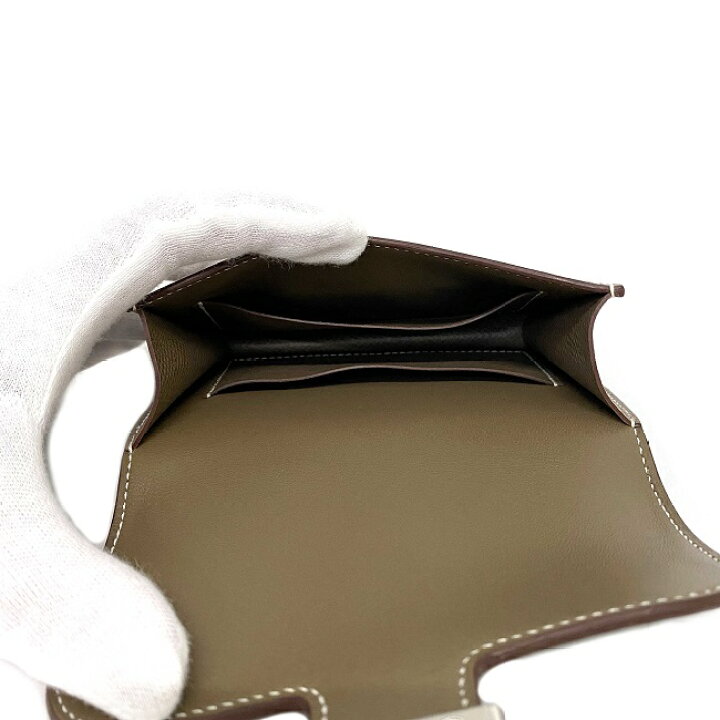 楽天市場】【送料無料】 エルメス 二つ折り 財布 コンスタンススリム 