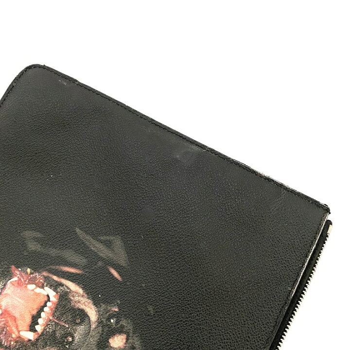 楽天市場】【送料無料】 ジバンシー クラッチバッグ ブラック シルバー  