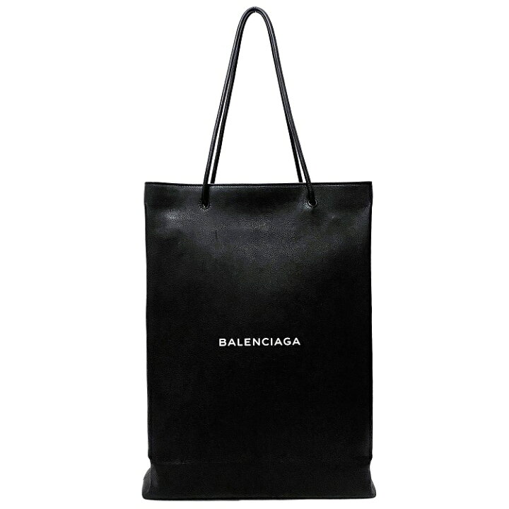 楽天市場】【送料無料】 バレンシアガ ショッピングバッグ M ブラック  