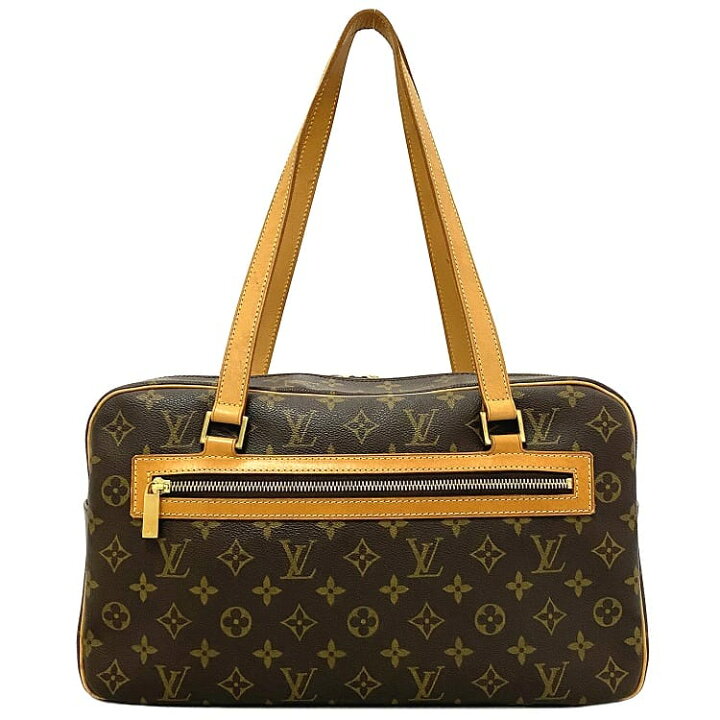 楽天市場】【送料無料】 ルイ ヴィトン トートバッグ シテ MM ブラウン 