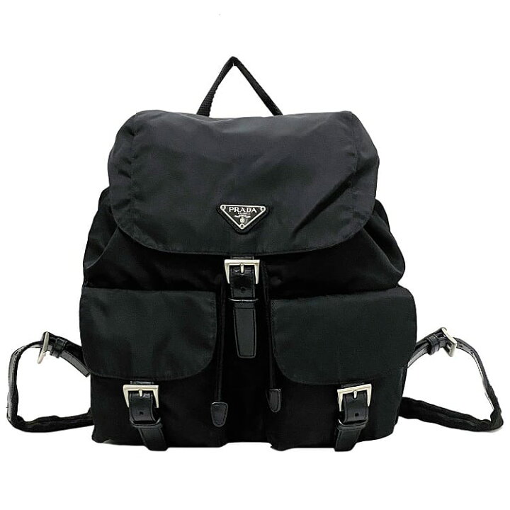 PRADA / プラダ | 2VZ135 三角ロゴプレート ナイロン キルティング 