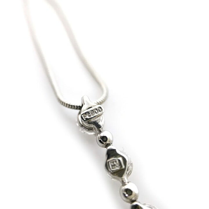 楽天市場】【送料無料】 ダイヤ ネックレス 5連 0.51ct Pt 850 Pt 900  
