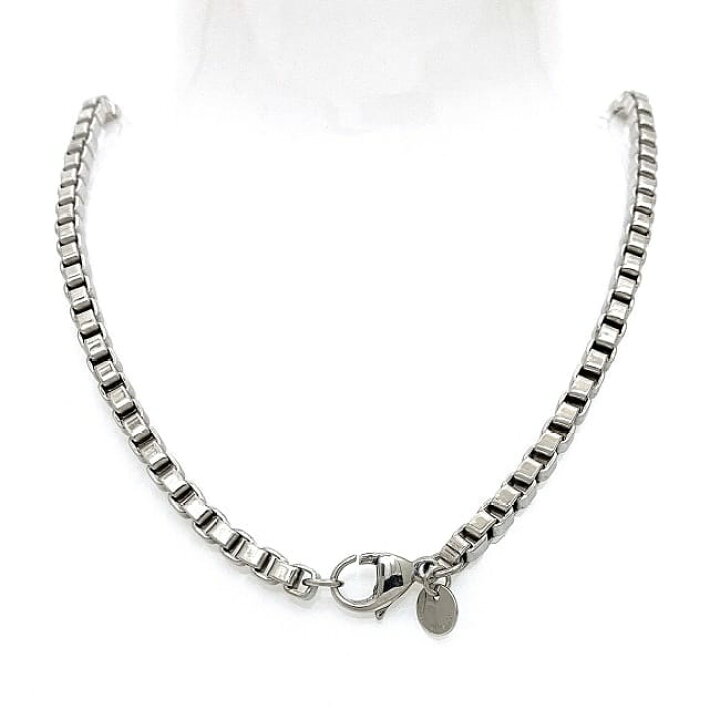 楽天市場】【送料無料】 ティファニー ベネチアン ネックレス シルバー  