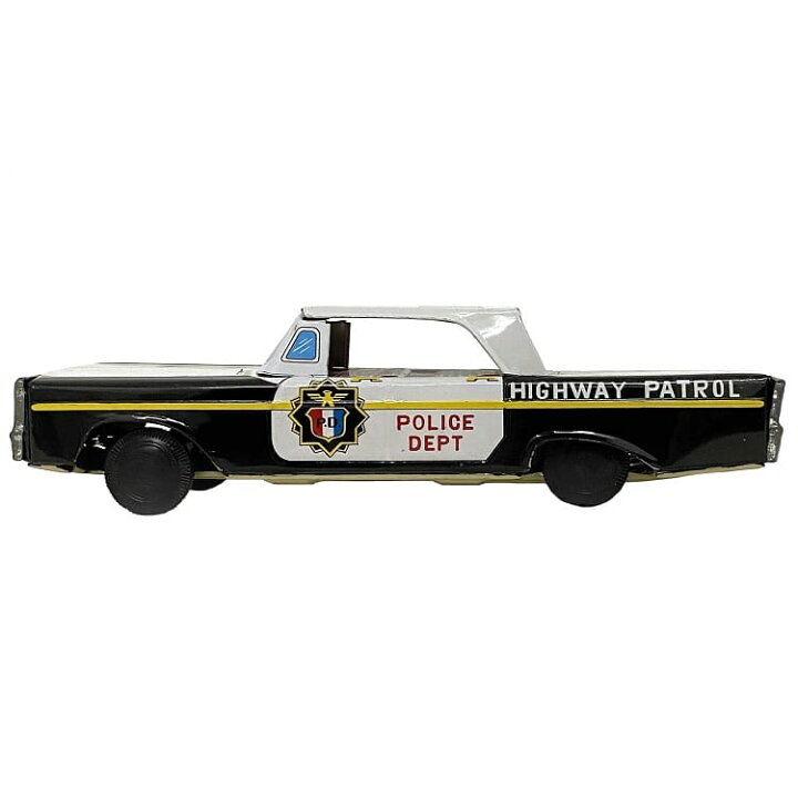 楽天市場】【送料無料】 パトカー おもちゃ 自動車 乗り物 ブリキ 中古 
