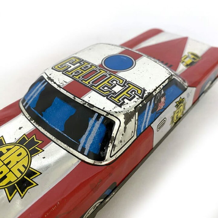 楽天市場】【送料無料】 消防車 おもちゃ 自動車 乗り物 ブリキ 中古 