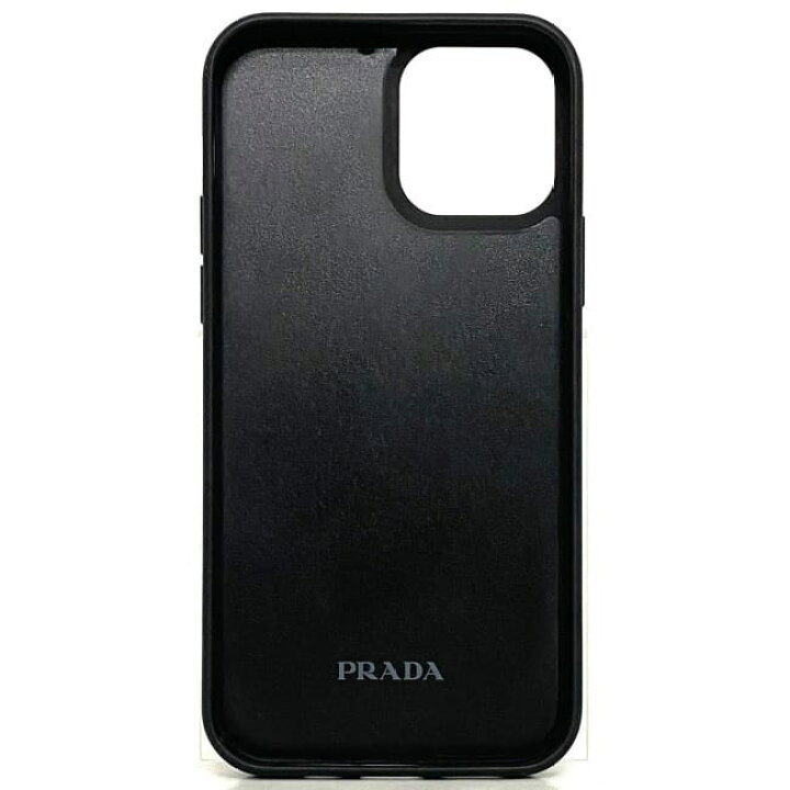 楽天市場】【送料無料】 プラダ iPhone 12 12PRO ケース ブラック 