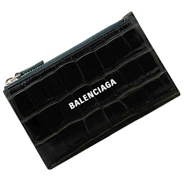 バレンシアガ(Balenciaga) ロゴ コイン カードホルダー 640535 レザー  