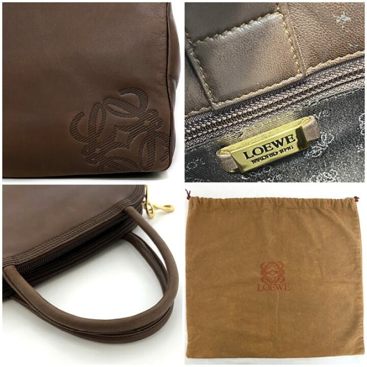 ロエベ LOEWE 財布 ナッパレザー Wホックウォレット ゴールド 送料無料  