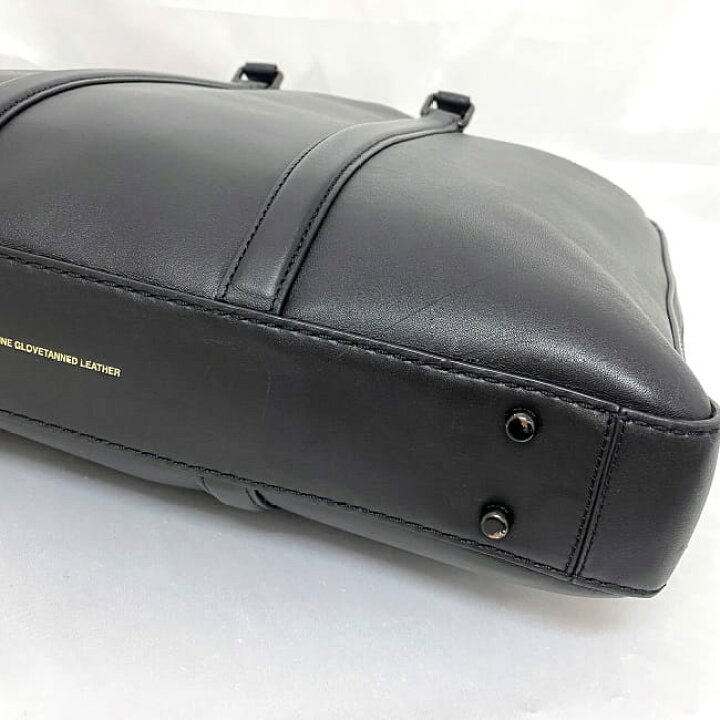 楽天市場】【送料無料】 コーチ ビジネスバッグ ブラック 55565 美品 