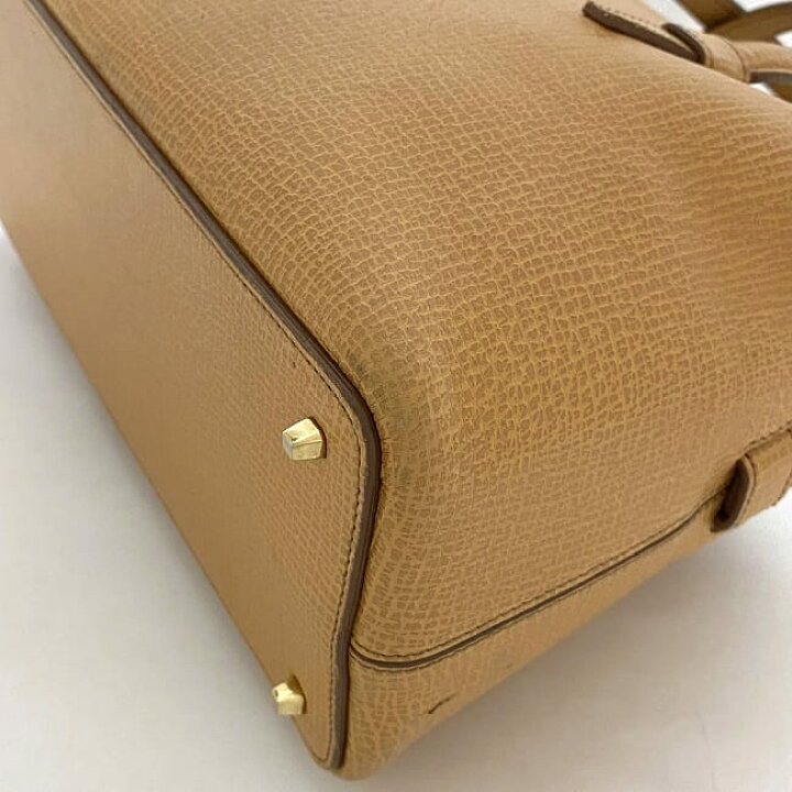 楽天市場】【送料無料】 ロエベ ハンドバッグ キャメル ベージュ 美品  