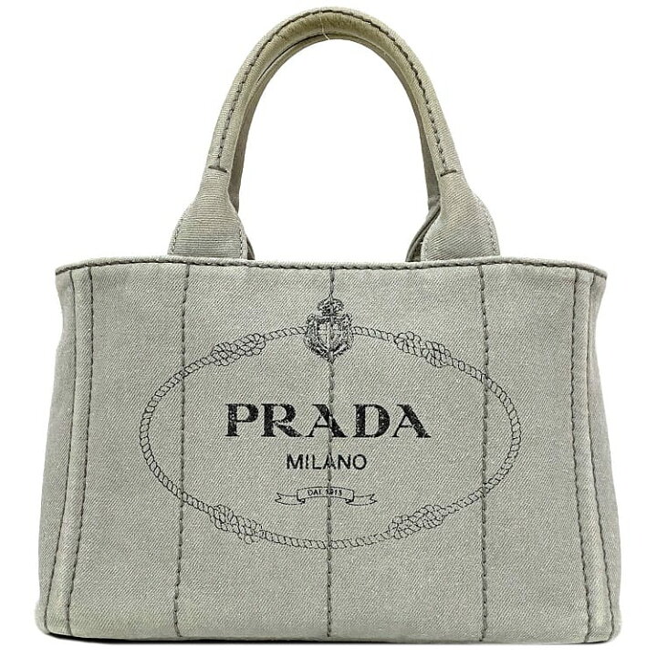 グレー プラダ ガレリア サフィアーノレザー ミディアムバッグ | PRADA  