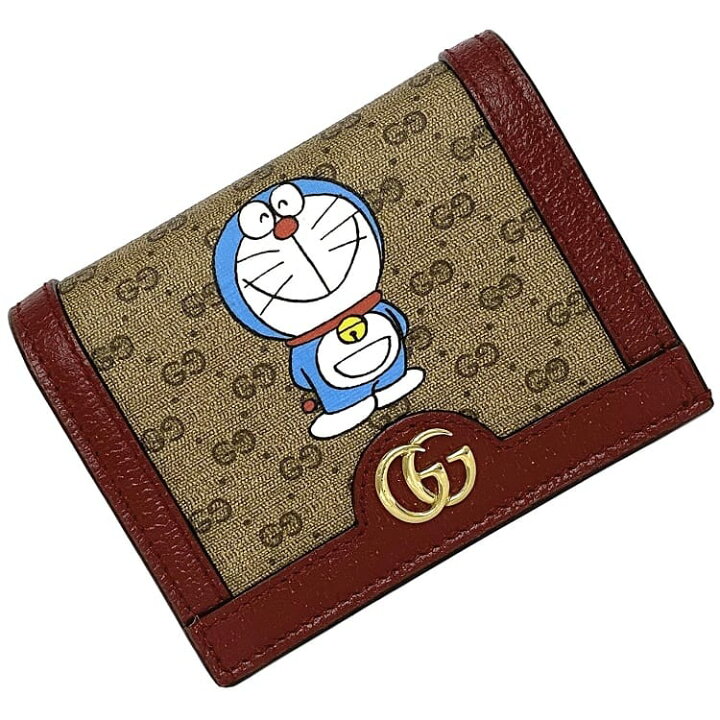 楽天市場】【送料無料】 グッチ 二つ折り 財布 ベージュ ボルドー GG  