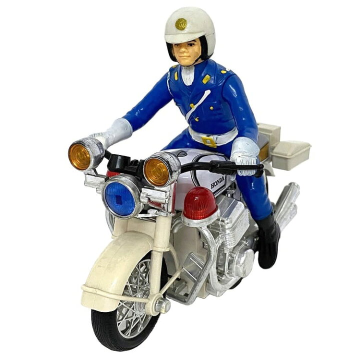 楽天市場】【送料無料】 ホンダ おもちゃ 白バイ ヴィンテージ 置物 