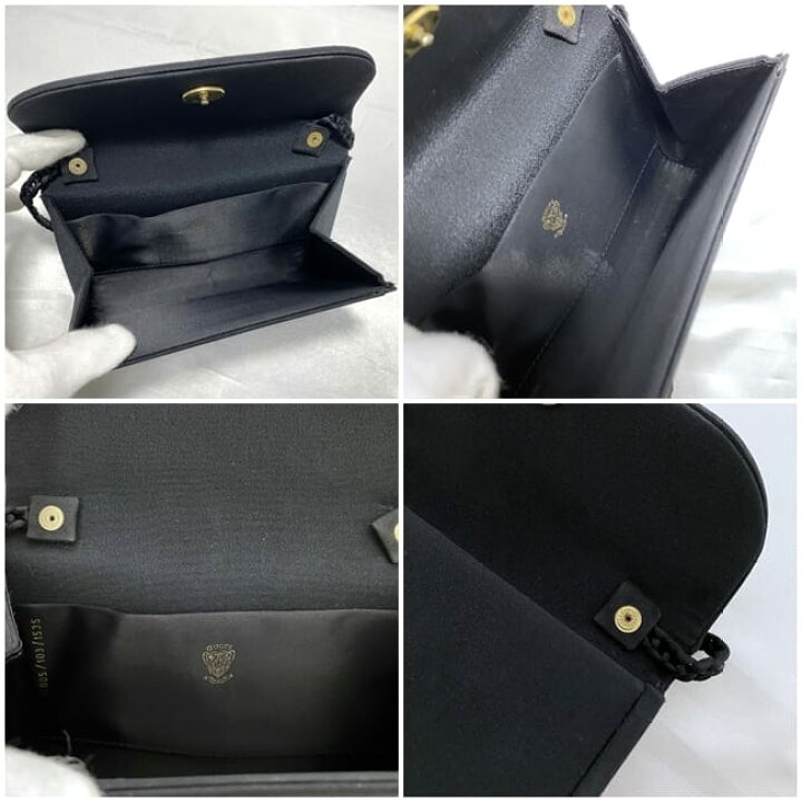 楽天市場】【送料無料】 グッチ ショルダーバッグ ブラック 美品 レア 