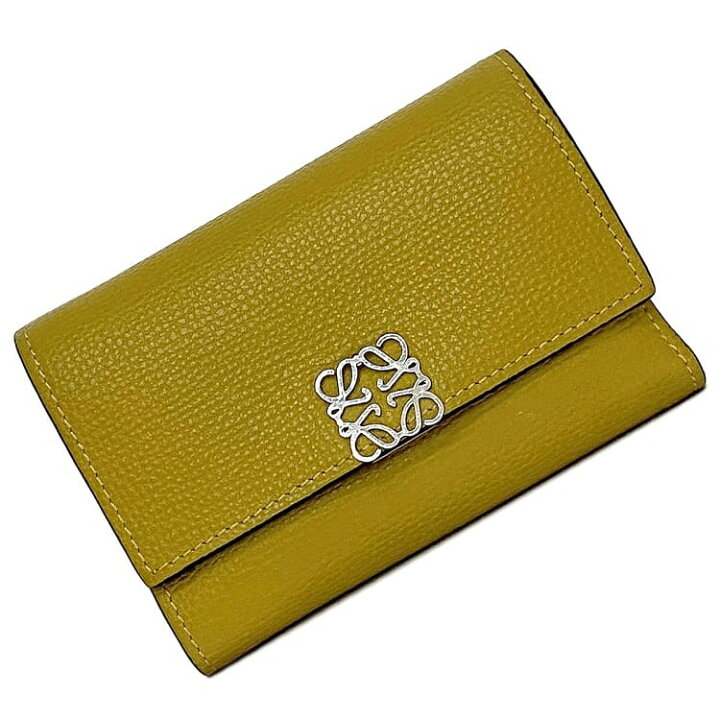 美品】LOEWE アナグラム バーティカルウォレット スモール 三 ｜三 