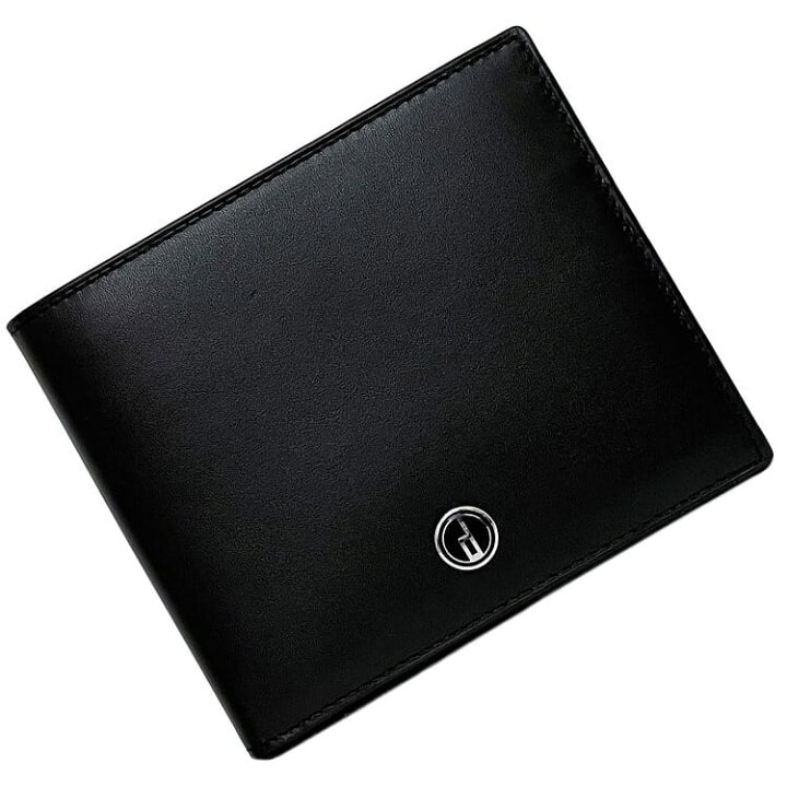 楽天市場】【送料無料】 ダンヒル 二つ折り 財布 ブラック LL3070A ec  