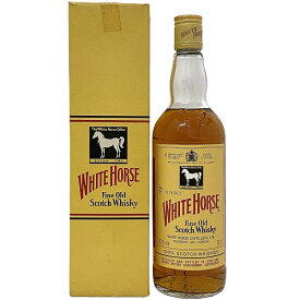 【送料無料】 ホワイトホース ec-20134 WHITE HORSE 特級 Fine Old Scotch Whisky ウイスキー 未開封 未開栓 内容量 750ml アルコール度数 43％ 43度 箱有 箱付き スコットランド 酒 洋酒 ヴィンテージ コレクション ギフト 記念日 イベント 贈り物 お祝い 誕生日 人気