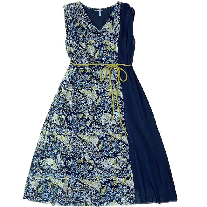 楽天市場】【送料無料】 ヴィヴィアン タム ノースリーブ ワンピース  