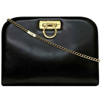楽天市場】salvatore ferragamo チェーンショルダーバッグ ガンチーニ 