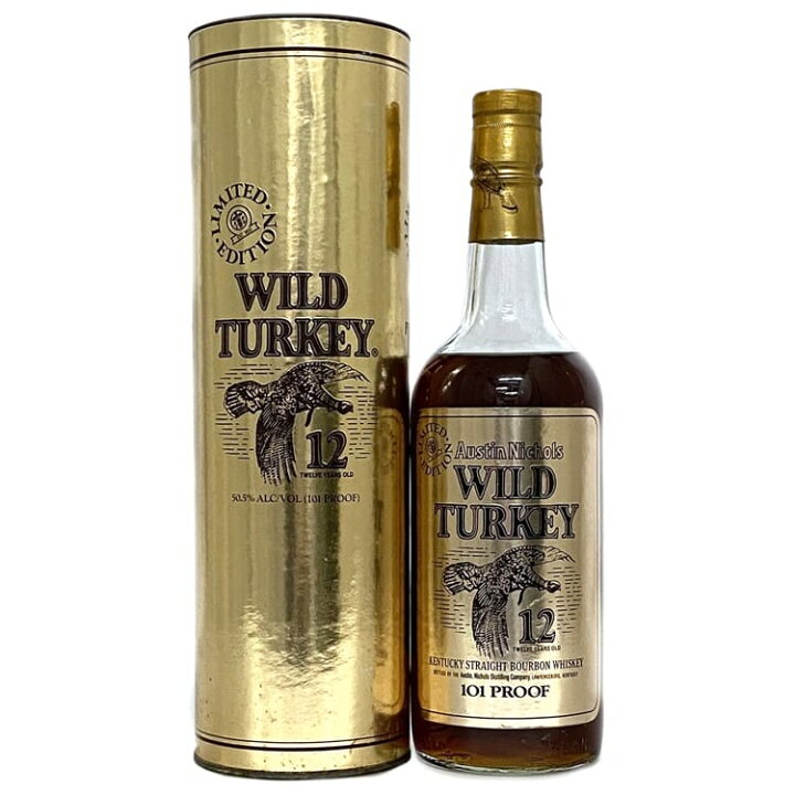 楽天市場】【送料無料】 ワイルドターキー 12年 ゴールドラベル WILD 