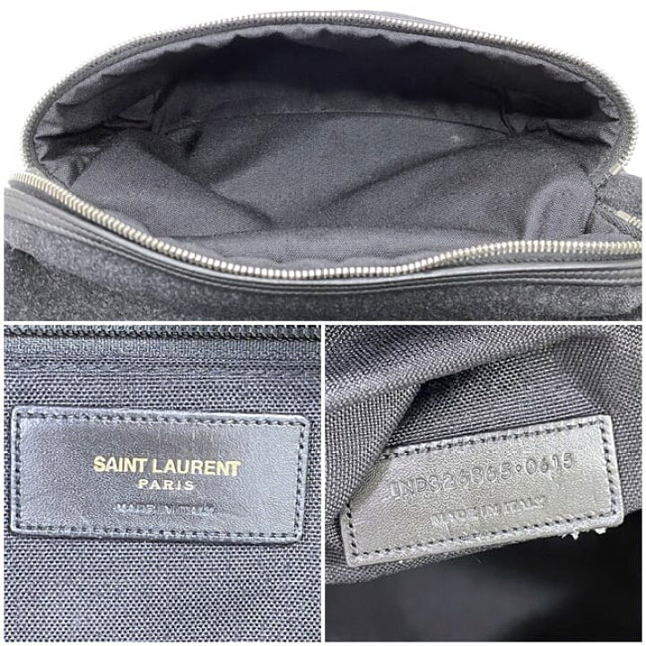 楽天市場】【送料無料】 サンローラン バックパック f-21216 ブラック 