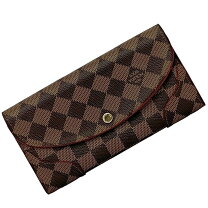 楽天市場】ルイヴィトン 財布 ダミエ 赤（レディース財布｜財布  