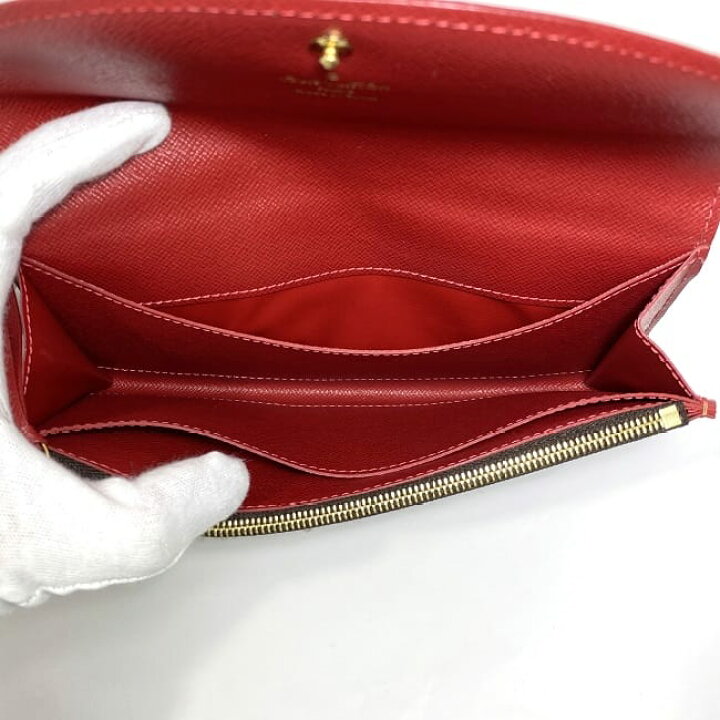 楽天市場】【送料無料】 ルイ ヴィトン 二つ折り 長財布 