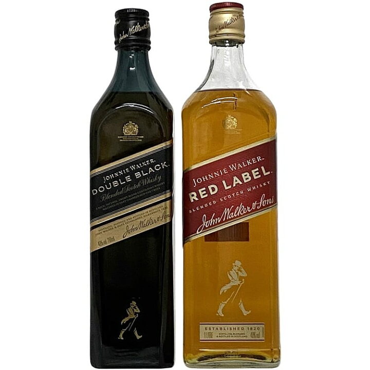 楽天市場】【送料無料】ジョニーウォーカー 2本セット ダブルブラック 