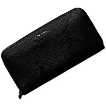 楽天市場】prada 長財布 中古 黒 ラウンドの通販 