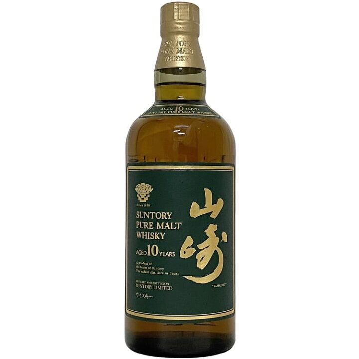 楽天市場】【送料無料】 山崎 10年 サントリー グリーンラベル 