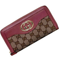 楽天市場】gucci グッチ インターロッキングg ラウンドファスナー長