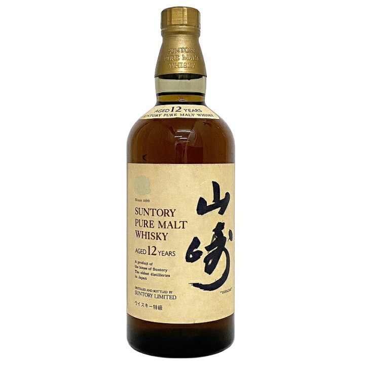 楽天市場】【送料無料】 山崎 12年 ウイスキー特級 ウイスキー 未  