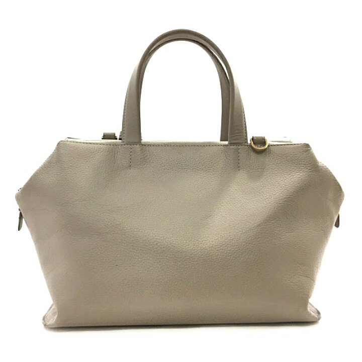 楽天市場】モダルー 2WAY バッグ ハンドバッグ グレー ゴールド金具  