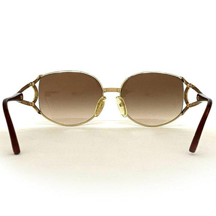 楽天市場】クリスチャン ディオール サングラス ブラウン ゴールド  