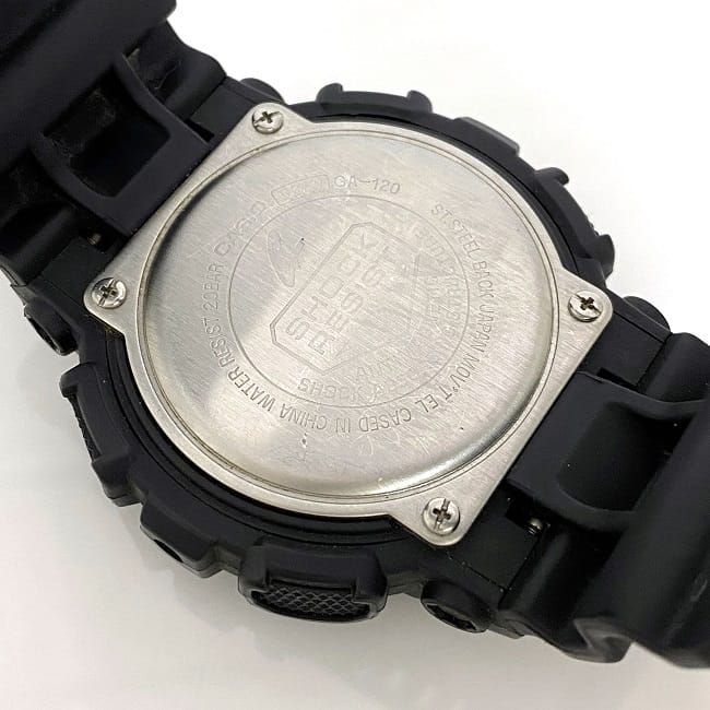 楽天市場】カシオ 腕時計 Ｇ-Shock ブラック GA-120 時計 メンズ