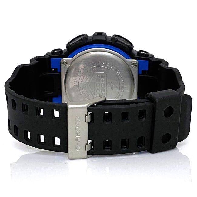 楽天市場】カシオ 腕時計 Ｇ-Shock ブラック ブルー GA-100-1A2DR 時計
