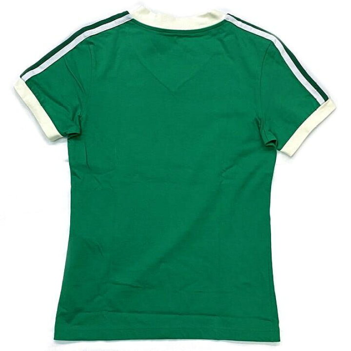 楽天市場】グッチ アディダス Tシャツ グリーン ホワイト トレフォイル 
