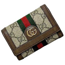 楽天市場】グッチ GGキャンバス 財布（形状（財布）三つ折り財布）の通販 