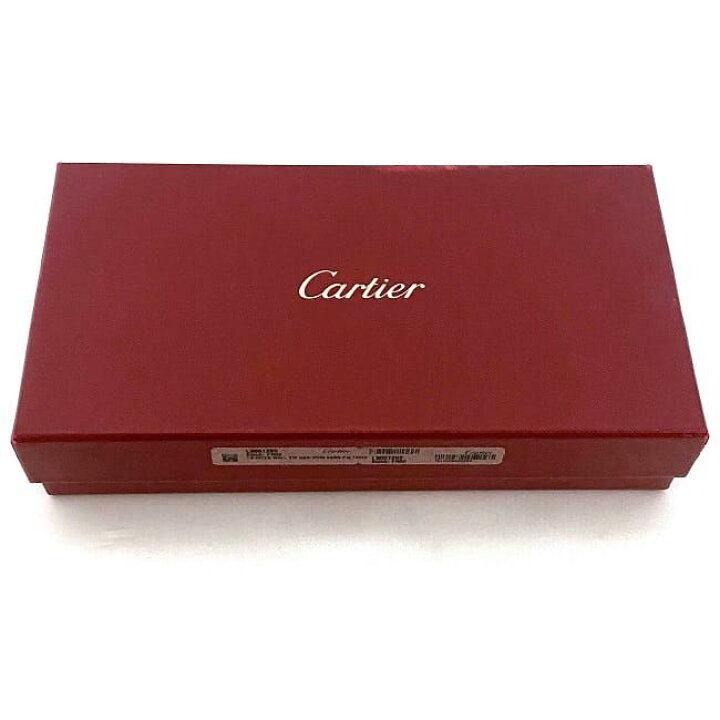 楽天市場】カルティエ 二つ折り 長財布 レッド ハッピーバースデー 